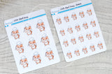 Chef Foxy functional planner stickers