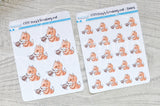 Foxy's freaking out functional planner stickers