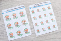 Foxy cooked a healthy meal functional planner stickers