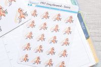 Foxy cleaned functional planner stickers