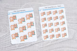 Foxy's therapy functional planner stickers