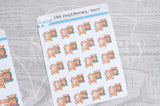 Foxy's therapy functional planner stickers