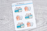 Study Foxy functional planner stickers