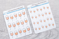 Foxy's & Kitty medical functional planner stickers - Perf