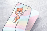 Foxy stationery laminated folder - Planner pocket