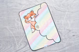 Foxy stationery planner bundle - Washi cutter charm, washi stand, laminated folder