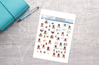 Platypus vacay Printable Functional Stickers
