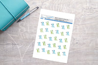 Allergy-Rex Printable Functional Stickers