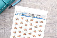 Adulting sloths Printable Functional Stickers