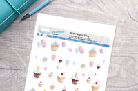 Happy BDAY Printable Functional Stickers