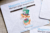Foxy in Wonderland magnetic bookmark - Alice in Wonderland, Mad Hatter, Queen of Heart