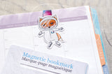 Foxtronaut Foxy magnetic bookmark, Foxy galaxy bookmark
