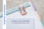3D Foxy magnetic bookmark, Foxy movie night bookmark