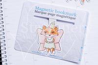 Fairy Foxy magnetic bookmark, Foxy fairies bookmark