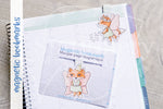 Fairy Foxy magnetic bookmark, Foxy fairies bookmark