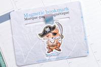 Pirate Foxy magnetic bookmark, Foxy sea bookmark