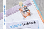 Foxy's instant memories magnetic bookmark, Foxy instant camera bookmark