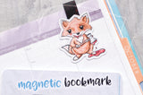 Bloody Foxy magnetic bookmark, Foxy horror bookmark
