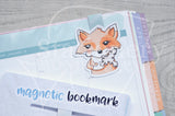 Foxy's winter treats magnetic bookmark, cookie Foxy bookmark