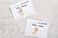 Happily Ever After Foxy magnetic bookmark, fairy tales Foxy bookmark