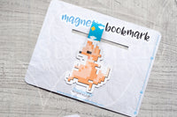 8 bits Foxy magnetic bookmark, video games Foxy bookmark