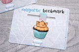 Kitty's bakery magnetic bookmark, cupcake Kitty bookmark