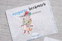 To the moon and back Foxy magnetic bookmark, space love Foxy bookmark