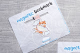 Foxy's rainbows magnetic bookmark, rainbow Foxy bookmark