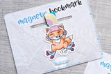 Keep rollin'  Foxy magnetic bookmark, roller skate Foxy bookmark