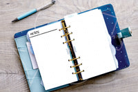 Digital download - Dotted grid notes inserts