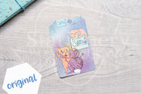 Foxy's crafting kitty pencilboard - Sewing - Hobonichi weeks, original and cousin