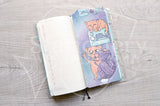 Foxy's crafting kitty pencilboard - Sewing - Hobonichi weeks, original and cousin