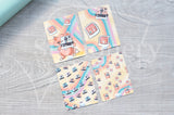Foxy's instant memories hand-drawn journaling cards for memory planners 3x4"
