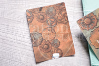 Steampunk Foxy hand-drawn journaling cards for memory planners 3x4"