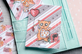 Gentlemeow kitty hand-drawn journaling cards for memory planners 3x4"