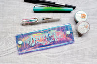 Foxy and Kitty "don't touch my shit" vinyl pouch - Holo