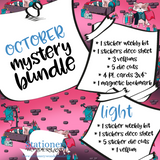 October Mystery Bundle - Hobonichi weeks, original, cousin, TN, Standard Vertical