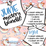 June Mystery Bundle - Hobonichi weeks, original, cousin, TN, Standard Vertical