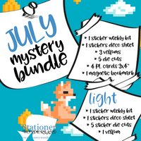July Mystery Bundle - Hobonichi weeks, original, cousin, TN, Standard Vertical