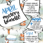 April Mystery Bundle - Hobonichi weeks, original, cousin, TN, Standard Vertical
