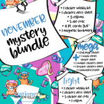 November Mystery Bundle - Hobonichi weeks, original, cousin, TN, Standard Vertical