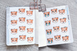 Foxymoji sticker book - Micro sized sticker book