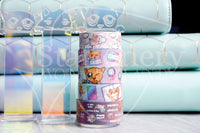 Foxy washi tower - Holographic acrylic washi stand