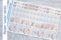 Foxy's PJ de soirée washi strips stickers