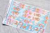 Foxy's Sassy End of the Year washi strips stickers