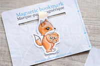 Planner decoration bundle - Foxy's kitty - PL cards, die cuts and magnetic bookmark