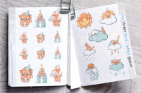 Kitty's galore bundle - Kitty tiny sticker book, kitty washi