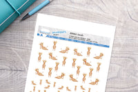 Girafe Printable Decorative Stickers