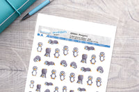 Penguins Printable Decorative Stickers