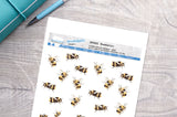 Bumblebee Printable Decorative Stickers
